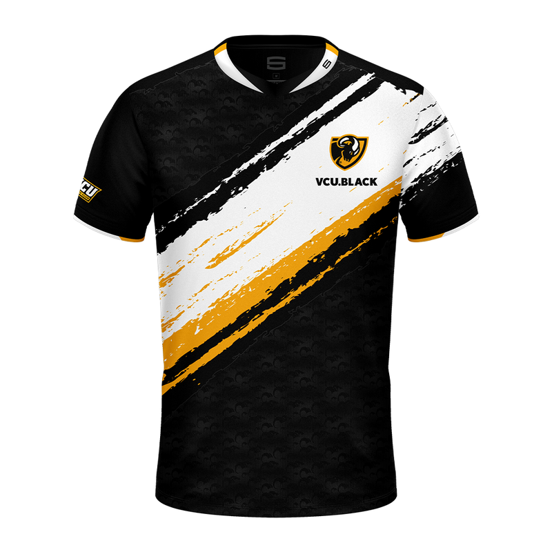 White and Black Yellow Cricket Jersey - Buy Jersey Design