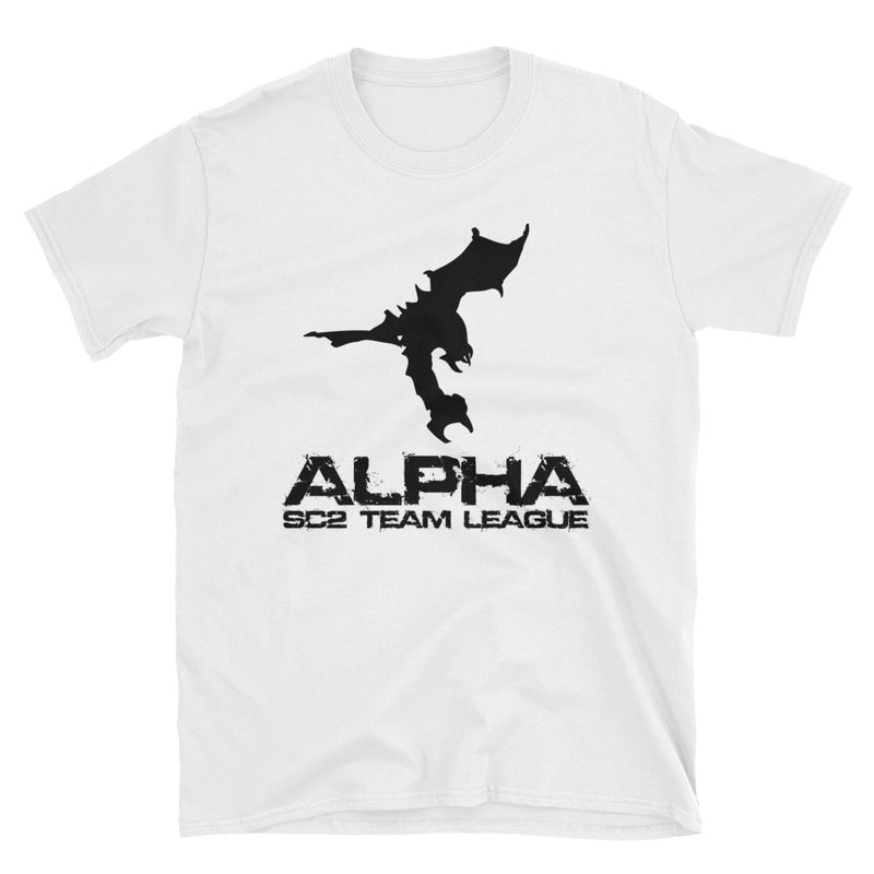 AlphaTL Stacked Logo Tee - White