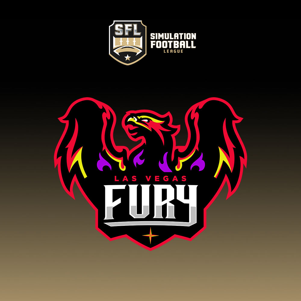 Las Vegas Fury Replica Football Jersey – Sector Six Apparel