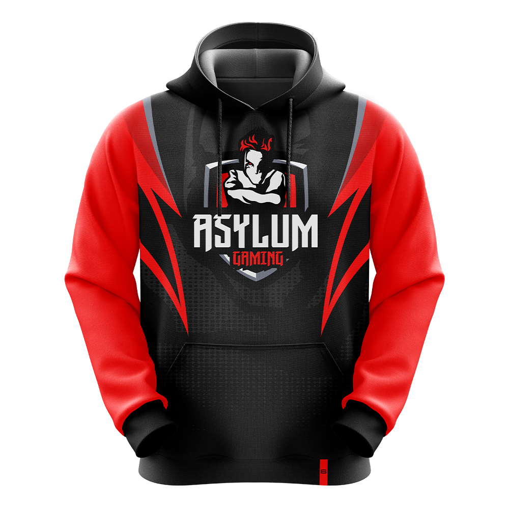 Strength Asylum Sweatshirt (Small Logo in Red) - Strength Asylum