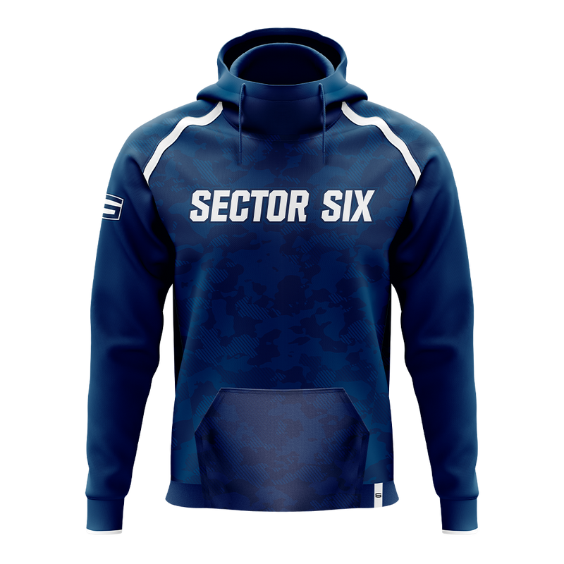 Sector Six Blue Camo VI Series Hoodie