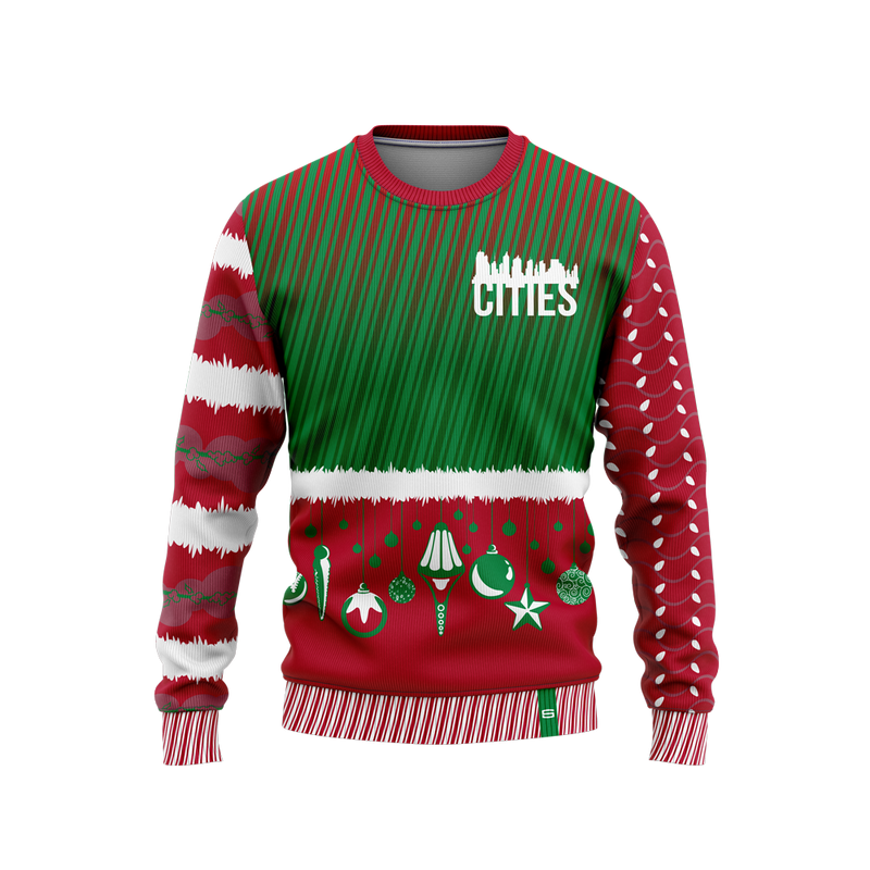 Cities Christmas Sweater - Decoration