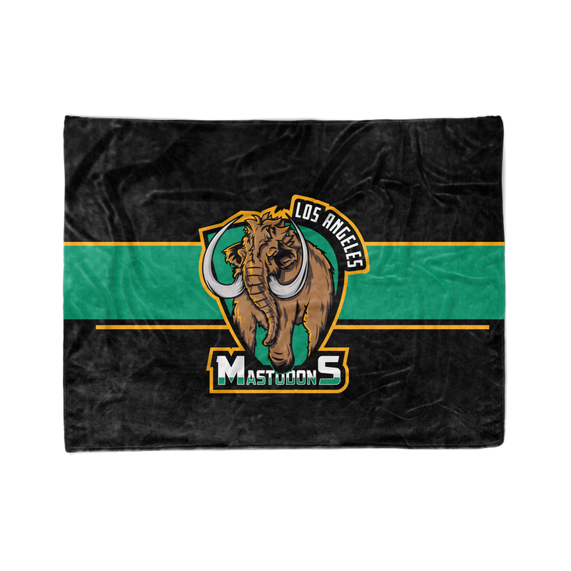 Los Angeles Mastodons Blanket