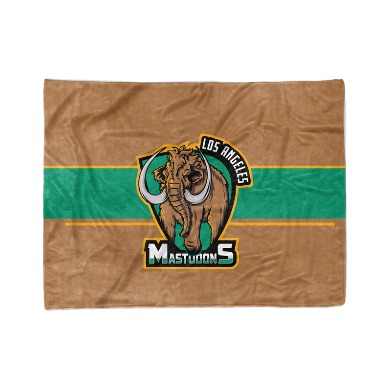 Los Angeles Mastodons Blanket