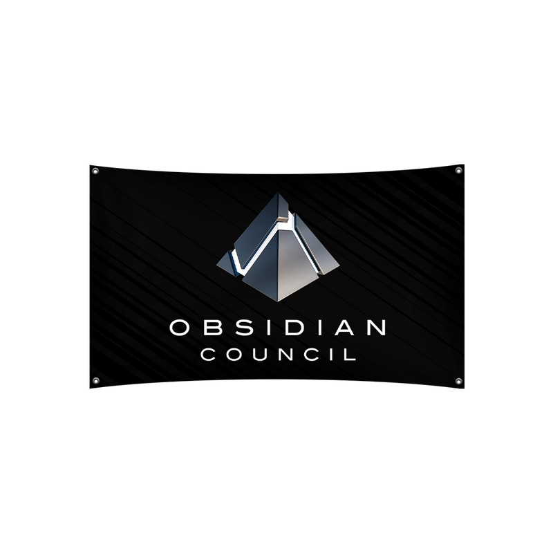 Obsidian Council Flag