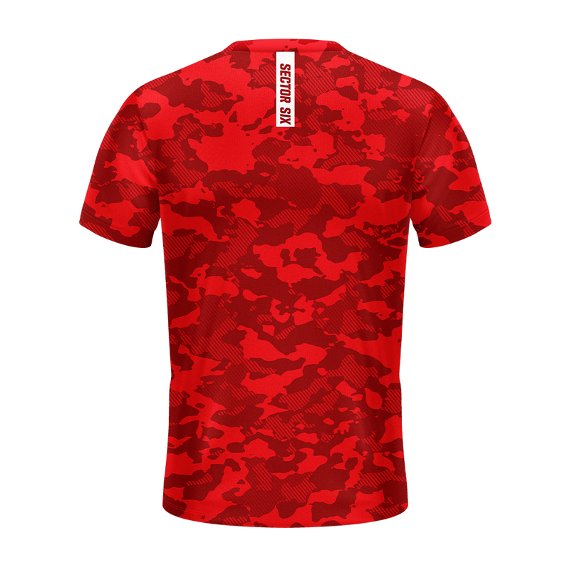 Sector Six Red Camo Performance Shirt