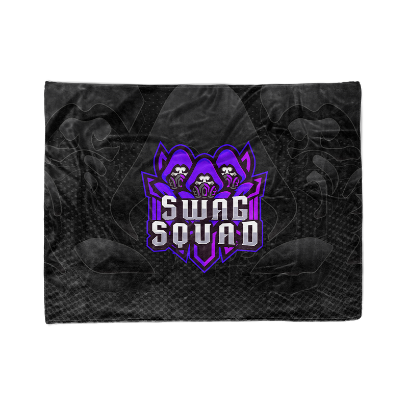 Swag Squad Purple Blanket