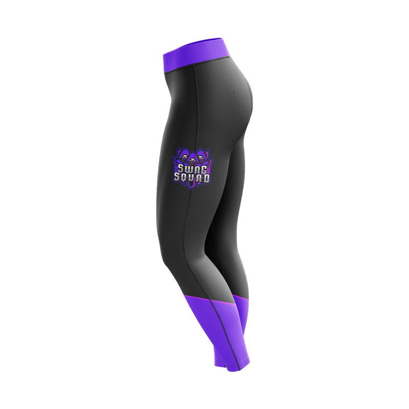 Swag Squad Purple Yoga Pants