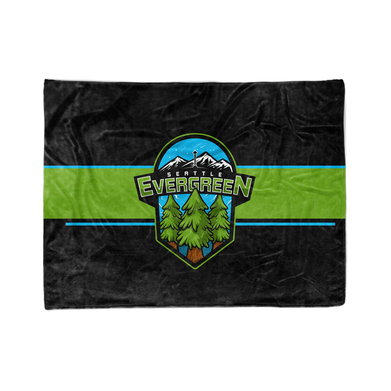 Seattle Evergreen Blanket