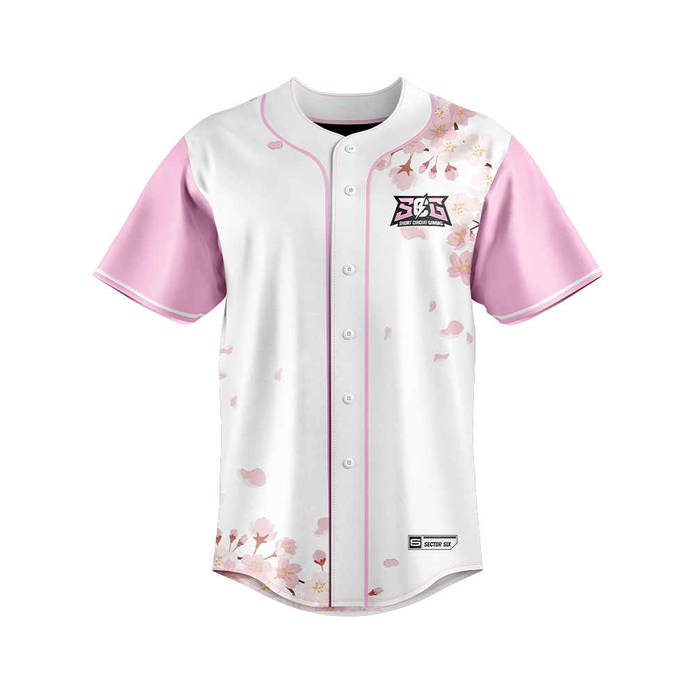 Short Circuit Cherry Blossom Baseball Jersey – Sector Six Apparel