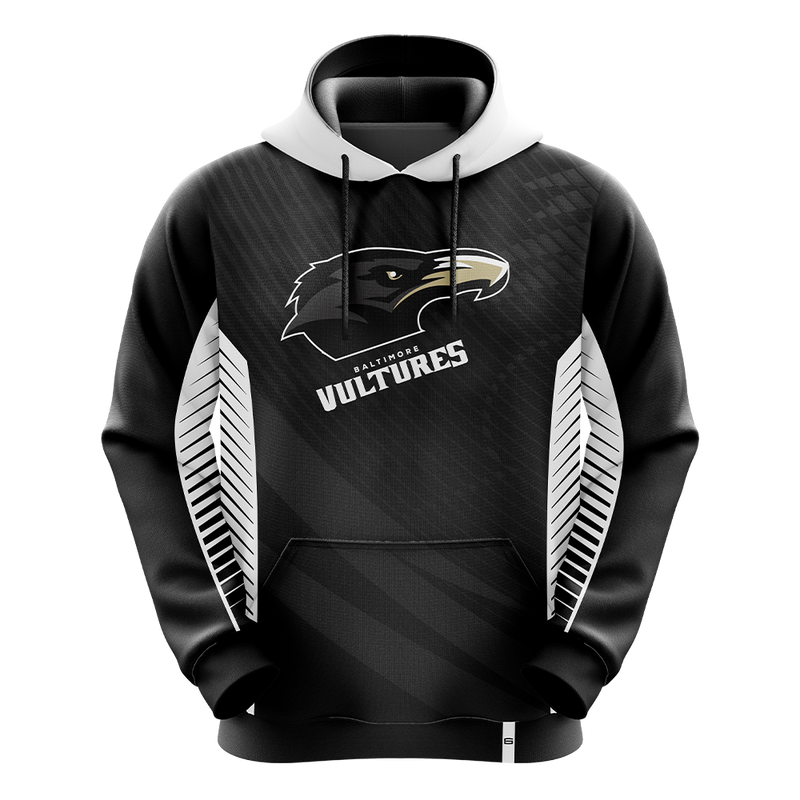 Baltimore Vultures White Pro Hoodie