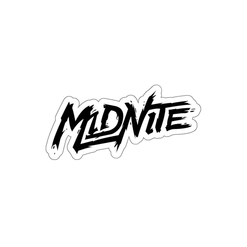 MiDNiTE Black Logo Sticker