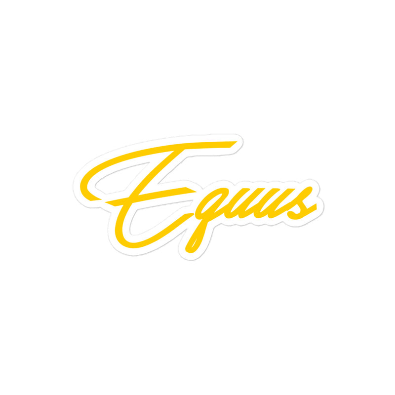 Equus stickers