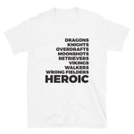 SSBL Conference List Shirt - Heroic