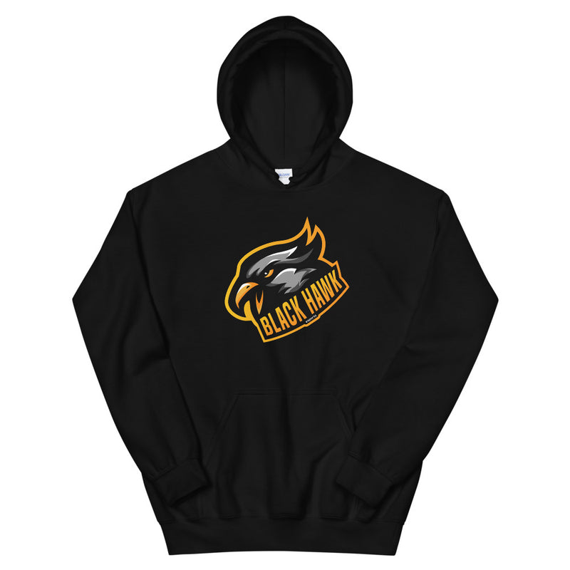 Black Hawk Esports Logo Hoodie