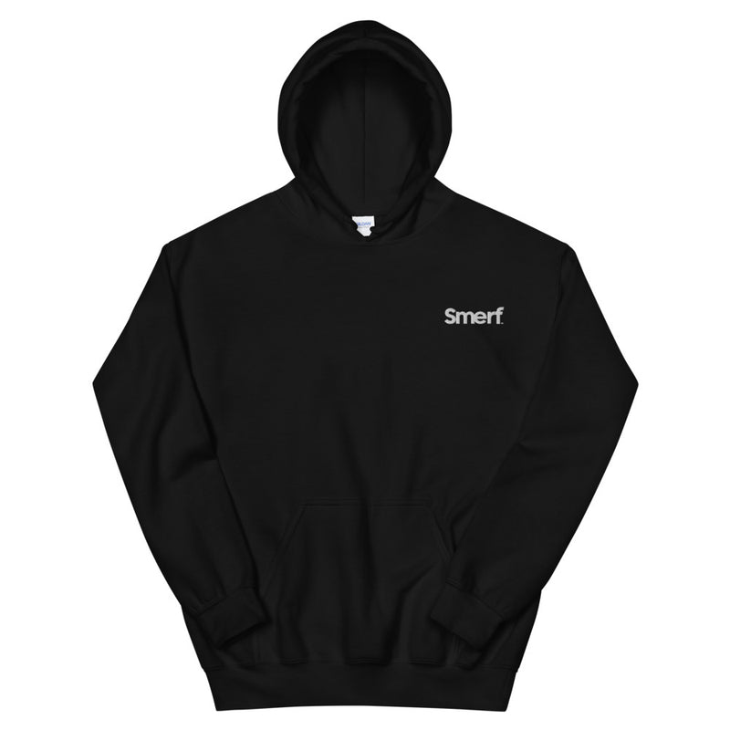 Smerf Logo Embroidered Hoodie