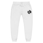 Kulture Gaming White Embroidered Joggers