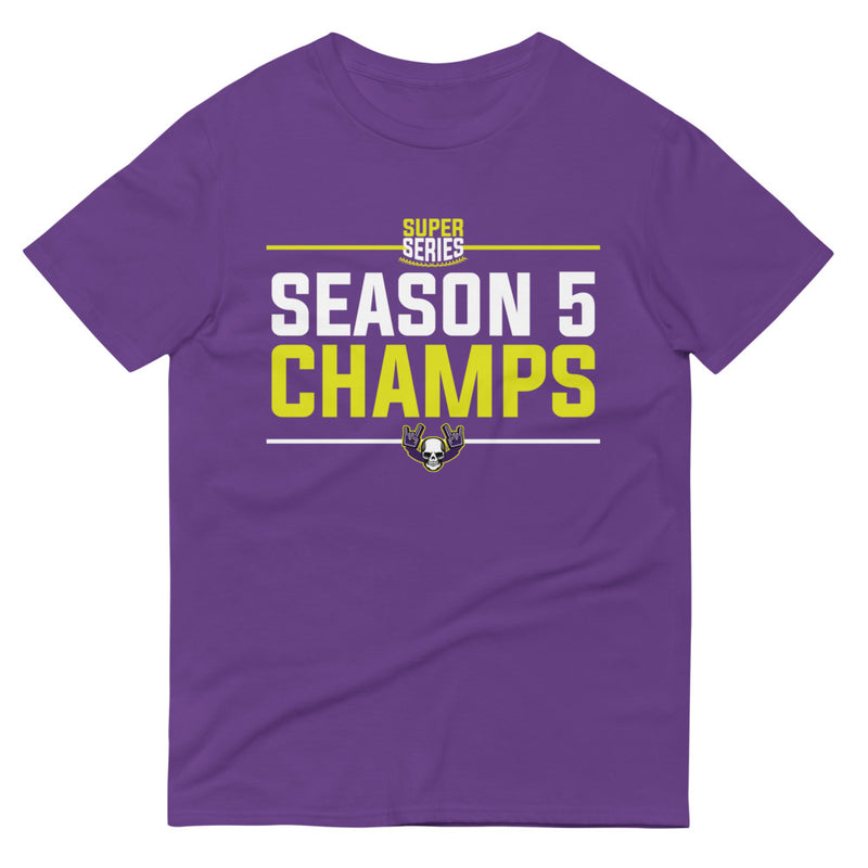 SSBL Season 5 Champions Shirt - Skulls of Rock